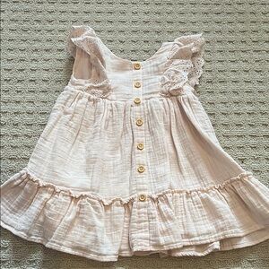 Charming Pink Ruffle Dress for Kids